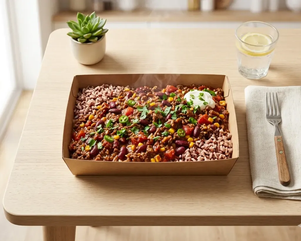 [5868] Chili Con Carne , riz de camargue
