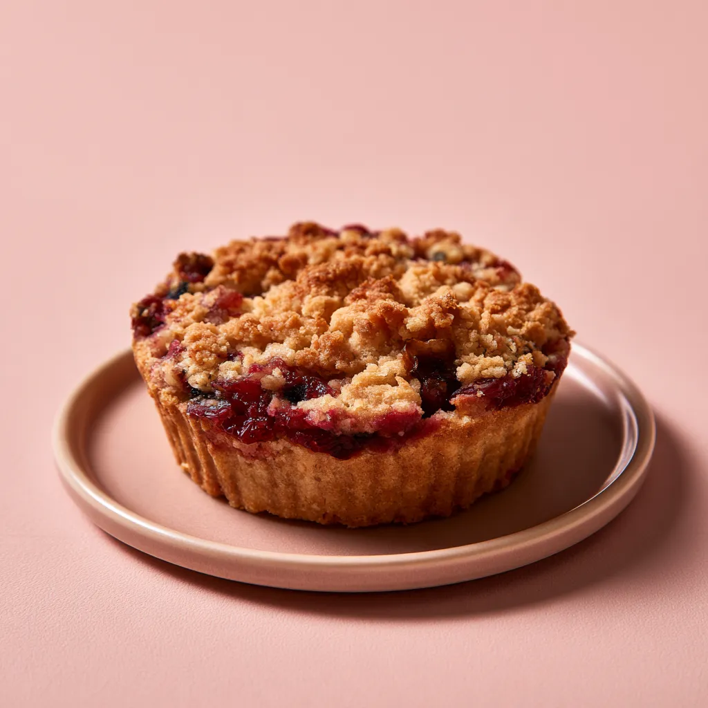 [5039] Crumble pomme raisin