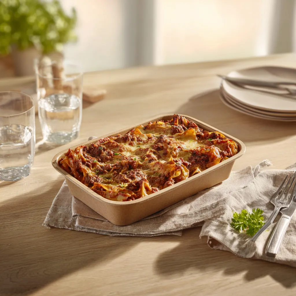 [7602] Lasagnes à l'Italienne (Boeuf, champignons, parmesan)