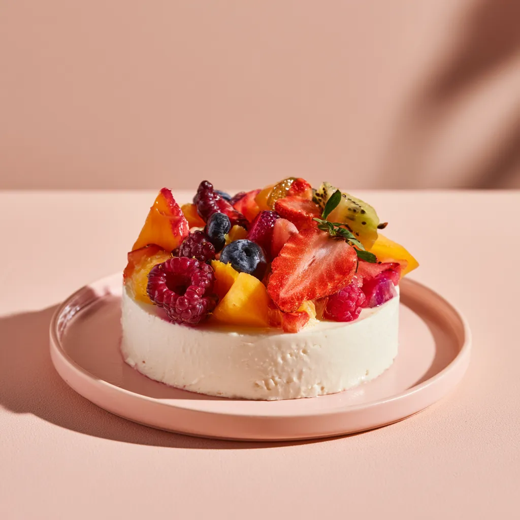 [3933] Panna Cotta aux fruits exotiques