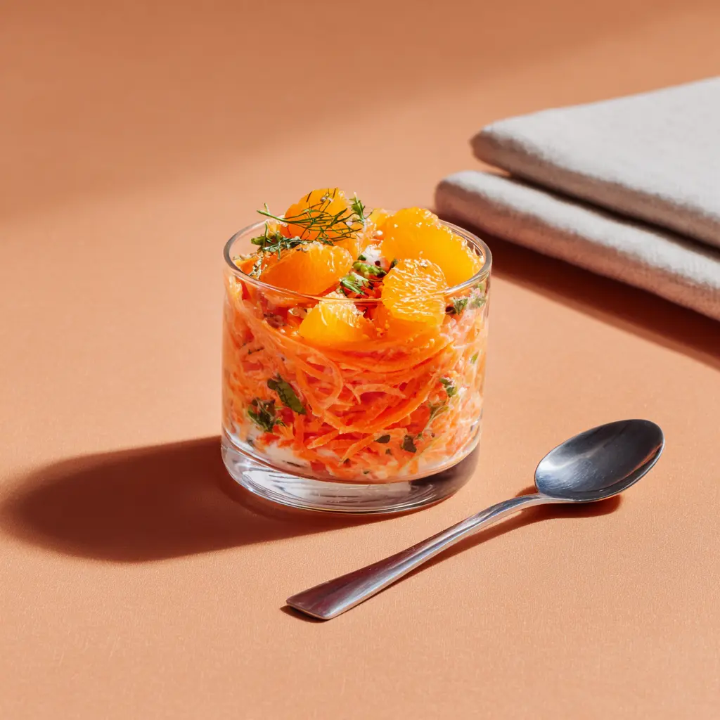 [4704] Salade de carottes et segments d'orange